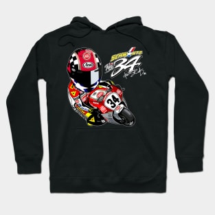 Kevin Schwantz Lucky Strike Suzuki Tribute Hoodie